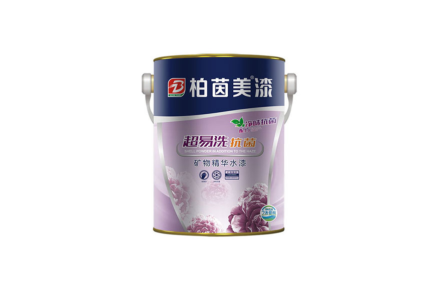 5升超易洗抗菌水漆